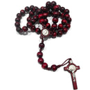 Olive Wood Rosary of Saint Benedict