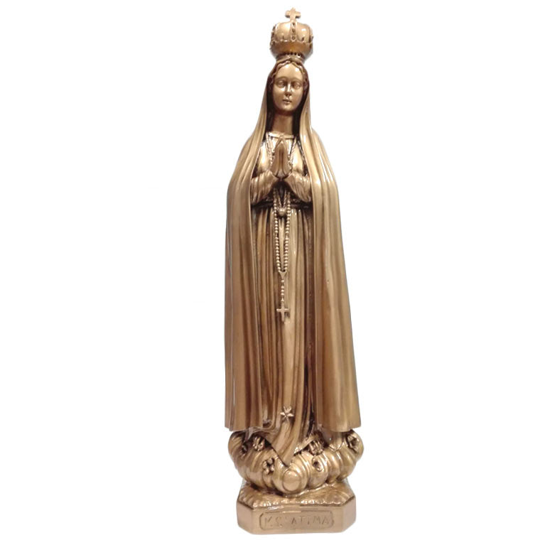 Ivory statue of Our Lady of Fatima 70 cm