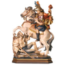 Wood statue of Saint Martin