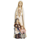 Wood statue of Apparition of Fatima