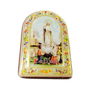 Wood Magnet of Fatima Apparition