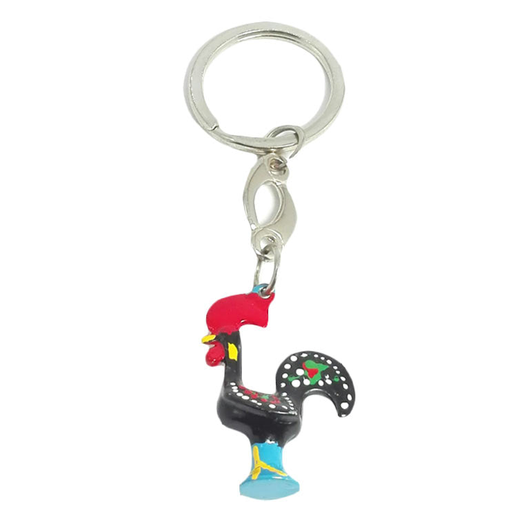 Portuguese Rooster keychain