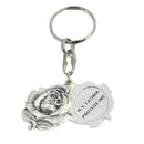 Rose Rotating Keychain