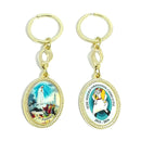 The Merciful Jesus Keychain