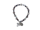 Hematite bracelet with cross
