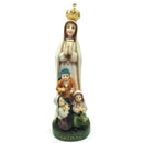 Statue of Our Lady with the three little Shepherds