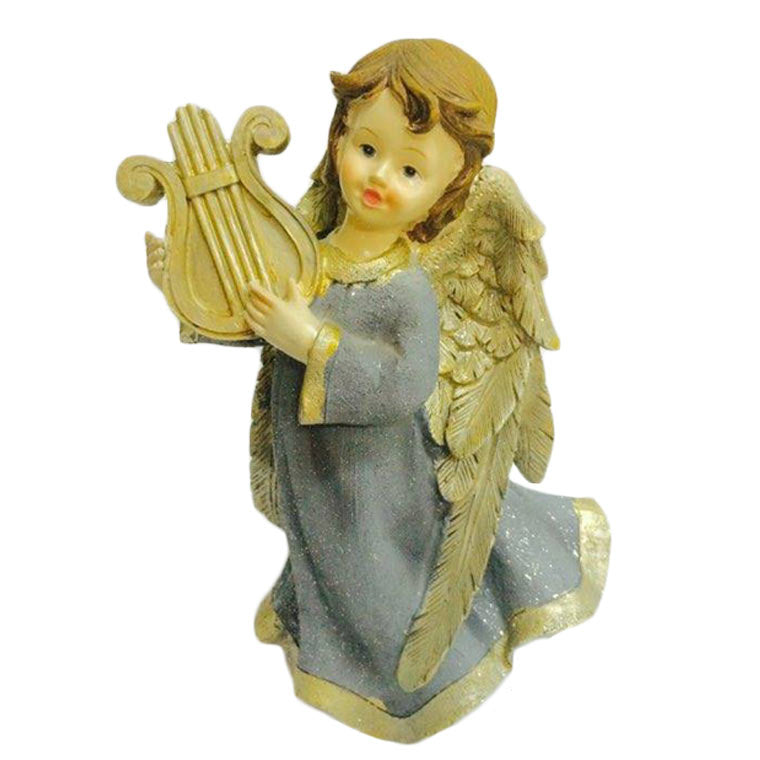 Statue of Guardian Angel with violin