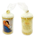 Decorative Catholic Candle