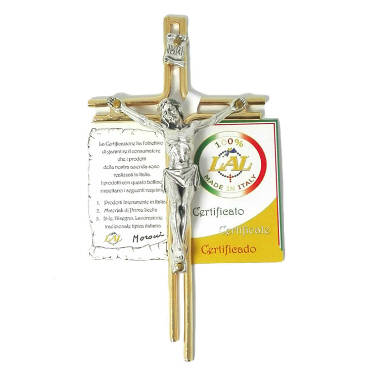 Golden crucifix