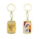 Catholic Keychain with dedication