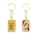 Catholic Keychain with dedication