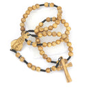 Rosary of Fatima - Olive wood