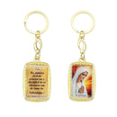Catholic Keychain with dedication