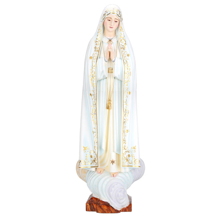 Nostra Signora di Fatima Capelinha - Legno 105 cm